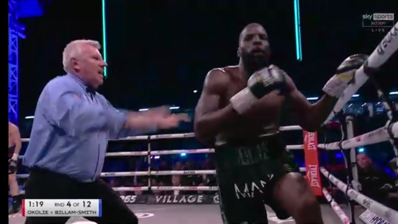 Chris Billam Smith Knocks Down Lawrence Okolie In The 4th Round ...