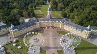 360 Grad Luftaufnahmen Riesenräder am Karlsruher Schloss- made by PrestigeVR