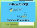 Python MySQL Connection- Select Record From Table