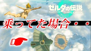 What happens if Link is on the wing when the opening comes in?【Zelda TOTK】Highlight→6:45