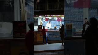 TURKIYE ICE CREAM SELLER #istanbul #streetfood  #icecream