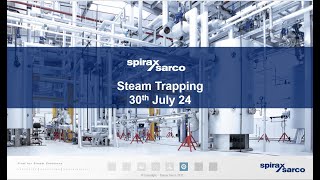 Steam Trapping Webinar Recording