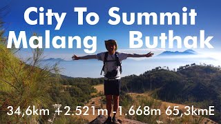 City To Summit 🏙️ Solo Hiking dari kota Malang ke Gunung Buthak Butak Via Princi Dau Backpacking