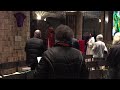 The Eucharist on Palm Sunday at St George's Paris