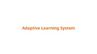ALS - Personalised Learning