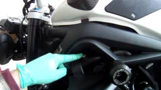 2012 Triumph Street Triple R Coolant Flush with Honda Type 2 coolant