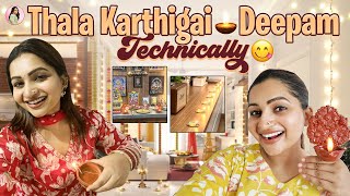 Celebrating Karthigai Deepam🪔 | Nakshathra Nagesh