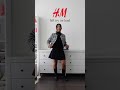 H&M FALL TRY-ON HAUL 🖤 #shorts #hmxme #hmtryonhaul