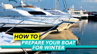 How to winterise a boat | Top tips for putting your boat to bed for the off-season | MBY