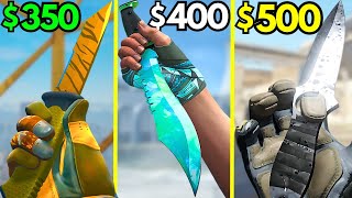 BEST Budget KNIFE \u0026 GLOVE COMBOS Under $500 (CS2 CHEAP KNIFE + GLOVES COMBO 2024)