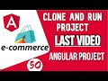 Angular project tutorial #50 Clone and run project | Angular E-commerce Project