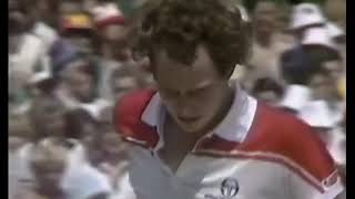 John McEnroe vs Chris Lewis  Wimbledon 1983  Final Highlights  (A CLASSIC TENNIS MATCH)