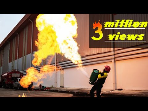 how to control a burning gas cylinder. how to control a burning gas cylinder.