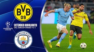 Borussia Dortmund vs. Man. City: Extended Highlights | UCL Group Stage MD 5 | CBS Sports Golazo