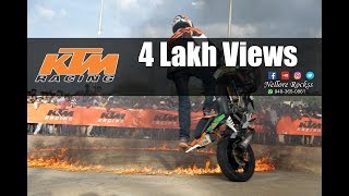 KTM Stunt Ride At V.R.C Ground | Nellore Rockss |Nellore |