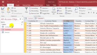 Microsoft Access 2016 Tutorial Using Query wizard for Simple Queries