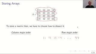 Models for Representation of Sparse Matrices (by D. Jagt)