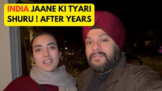 Finally India Jane ki tyaari Shuru| Packing | Shopping | We are super excited | Daily vlogs