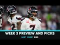 Week 3 NFL Preview and Picks | East Coast Bias