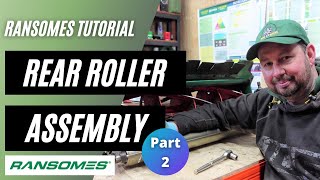 Ransomes rear roller assembly \u0026 how to fit it to a cutting head Magna 250 Sport 200 Parkway mower