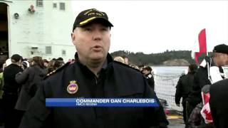 BT Vancouver: HMCS Regina Departs from Esquimalt