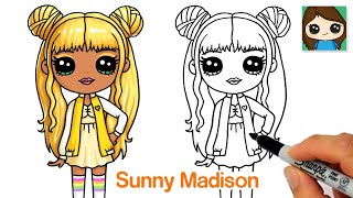 How to Draw Rainbow High Fashion Doll 🌈 Sunny Madison