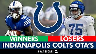 Indianapolis Colts OTAs Winners & Losers Ft. Daniel Jones, Tyler Warren & Shane Steichen