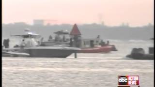 Rescue crews search for missing boater