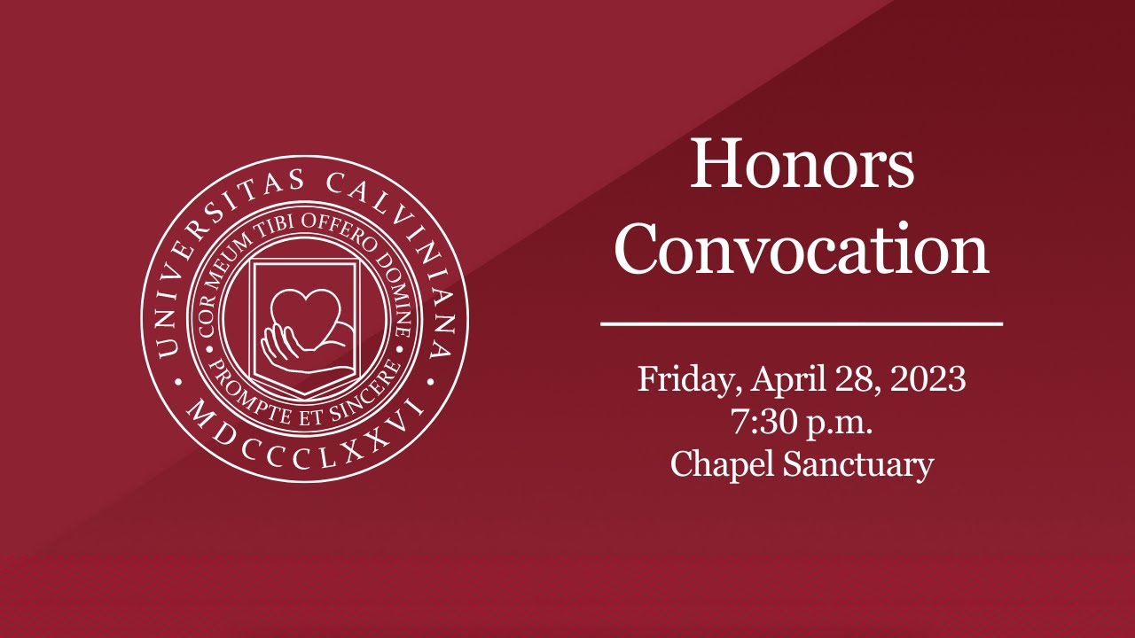 Honors Convocation Youtube