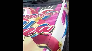 尾丸ポルカ(ホロライブ)痛車 TOYOTA MR2・ E.M.T.G in NAGARA 10TH ANNIVERSARY