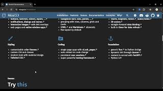 Make Beautiful UIs with NiceGUI — Python Web UI Made Easy!