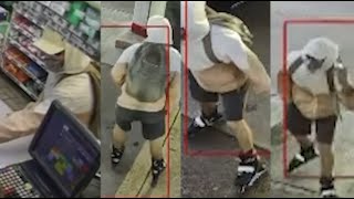 Suspect uses rollerblades to get away after robbing Montgomery County gas station