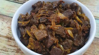 কোরবানির স্পেশাল তাওয়া কলিজা রেসিপি । Tawa Kaleji Recipe । Street Food Style Tawa Kaleji Recipe