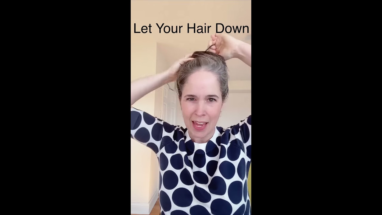 ENGLISH IDIOM "let Your Hair Down" #MinuteEnglish - YouTube