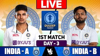 🔴Live Team A vs Team B, 1st Match Day 3 | Duleep Trophy 2024 | Live Cricket Score \u0026 Commentary