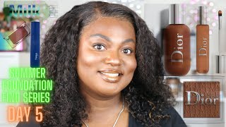 Dior Backstage Face \u0026 Body Foundation \u0026 Concealer Review Summer Foundation Find Series Day 5