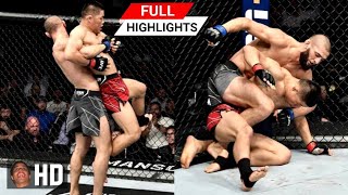 UFC 273: Khamzat Chimaev VS. Li Jingliang (Full Highlights) [HD]