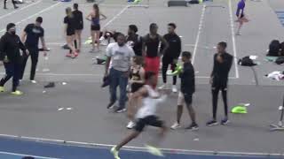 2/25/22 - Men's 4x400 (3:31.14) - Senat, Perez, Shepherd, Nwankwo