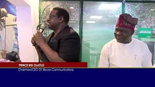 MULTIMILLION NAIRA STATE OF ART ELECTRONIC SCORE BOARD COMMISSIONING AT LAGOS LAWN TENNIS CLUB