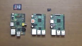 Comparison of Raspberry Pi 1 v/s Pi 2 vs Pi 3