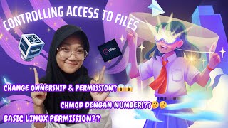 🔒Controlling Access to files: Cara chmod, Chown, dan Chmod dengan number di Debian Server! 💻