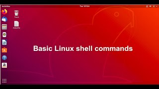 Basic linux shell commands | OS Lab