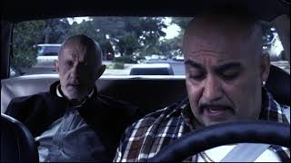 Better Call Saul S01E06-3 Mike Visits a Vet For His Wound and Hires Jimmy As His Lawyer