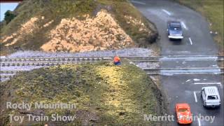 Rocky Mountain Toy Train Show at Denver Mart 2014