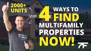 4 Ways To Find Multifamily Properties RIGHT NOW | Multifamily Live Podcast #1087