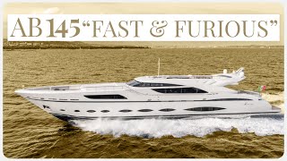 AB145 Super Fast Yacht for sale (40 Knots Top Speed!)