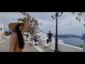 beautiful santorini walk from imerovigli to thera greece 🇬🇷