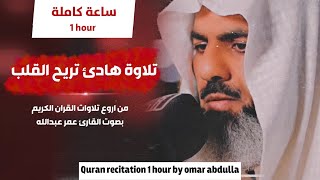 ساعة كاملة من تلاوة هادئة تريح القلب بصوت القارئ عمر عبدالله Quran recitation 1 hour by Omar abdulla