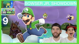 Bowser Jr captures Luigi before Peach’s Castle! New Luigi U walkthrough gameplay for Nintendo switch