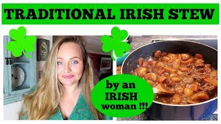 IRISH STEW RECIPE / HOW TO MAKE TRADITIONAL IRISH BEEF STEW /EASY IRISH FOOD , RECIPE , CUISINE